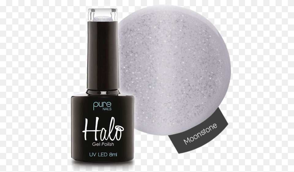 Halo Gel Polish Sparkle Top Coat, Bottle, Cosmetics, Perfume, Shaker Png Image