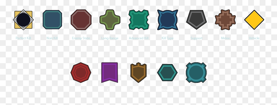 Halo Guardians Multiplayer Medals On Behance, Art Free Png