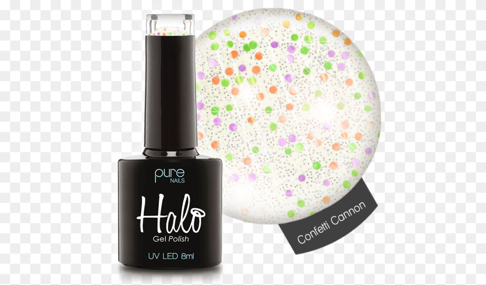 Halo Hologram Gel Polish, Bottle, Cosmetics, Perfume Png