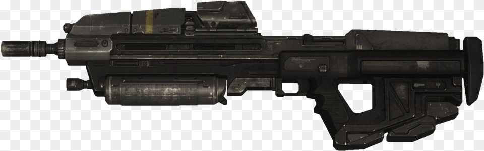 Halo Ma40 Assault Rifle, Firearm, Gun, Weapon, Machine Gun Png