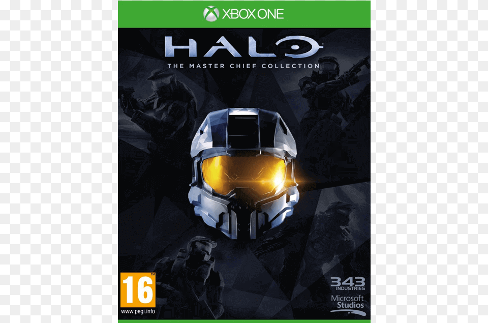 Halo Master Chief Collection Xbox One, Advertisement, Poster, Adult, Male Png Image