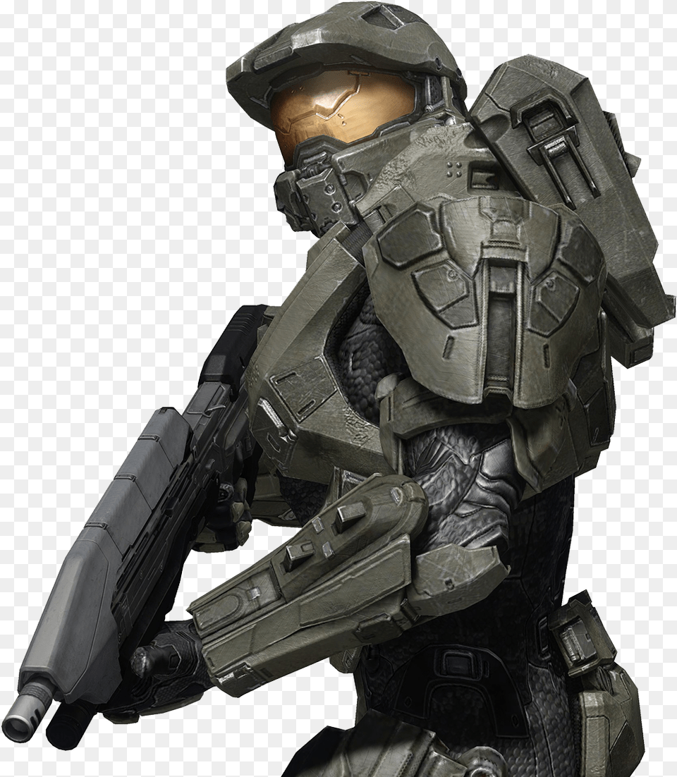 Halo Master Chief Concept Art, Armor, Helmet, Gun, Weapon Free Png