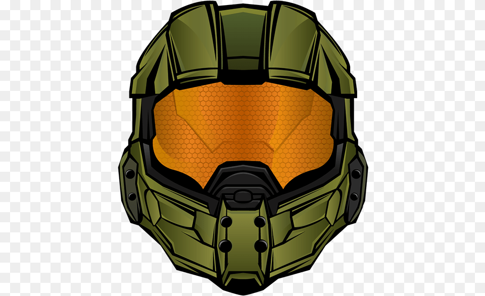 Halo Master Chief Emblem, Helmet, Crash Helmet, Clothing, Glove Png Image