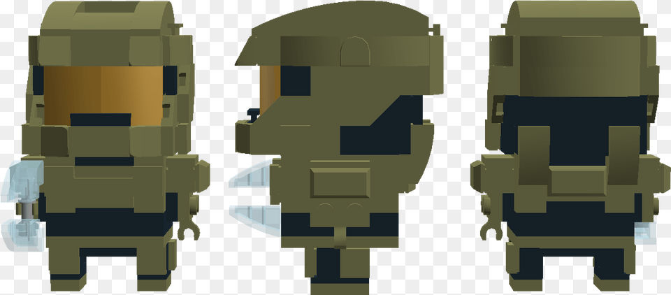 Halo Master Chief Lego Brickheadz Free Png