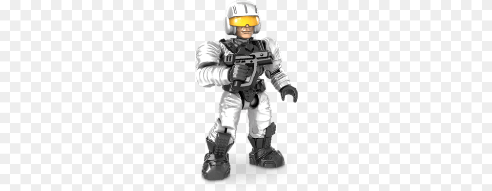 Halo Micro Action Figures Series 4 Unsc Pilot Halo Mega Bloks Unsc Pilot, People, Person, Baby, Helmet Free Transparent Png