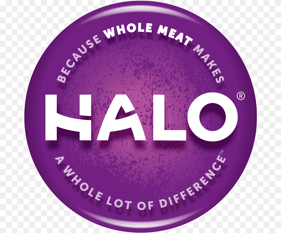 Halo Pets Blog, Badge, Logo, Symbol, Purple Free Transparent Png
