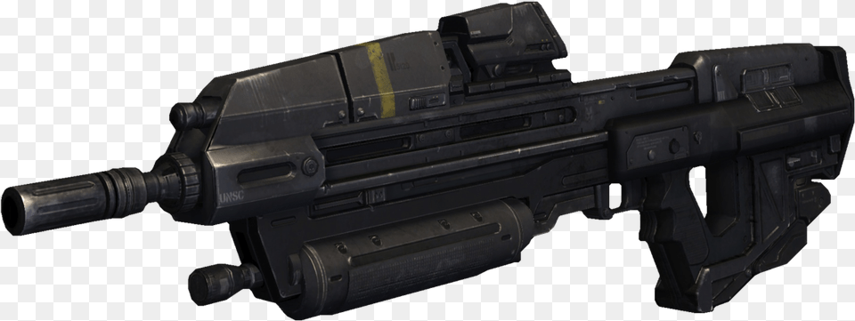 Halo Reach Assault Rifle Model, Firearm, Gun, Weapon, Machine Gun Png Image