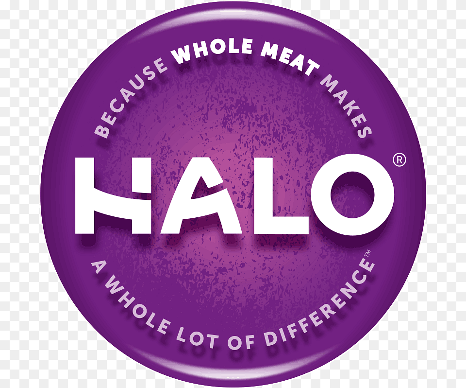 Halo Round Logo, Badge, Purple, Symbol, Disk Free Png Download