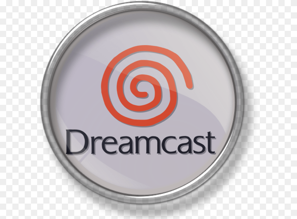 Halo Sega Dreamcast, Logo, Spiral, Plate Free Png Download