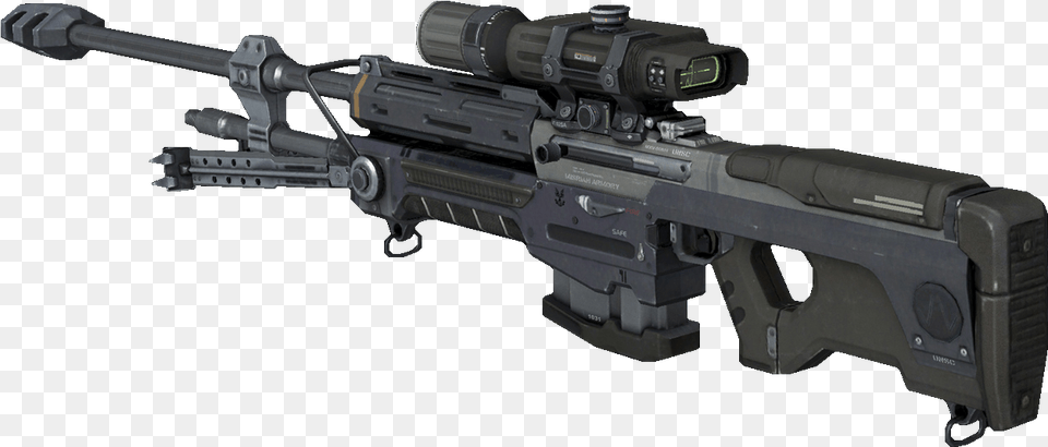 Halo Sniper Rifle, Firearm, Gun, Weapon, Handgun Free Png