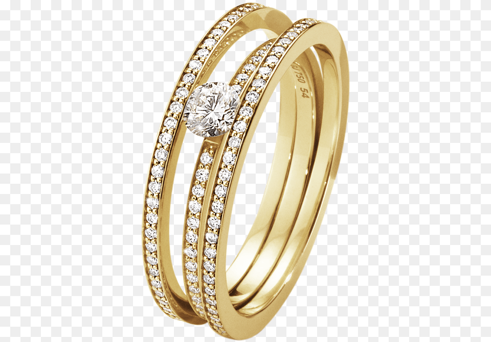 Halo Solitaire Ring Sophie Bille Brahe Georg Jensen, Accessories, Gold, Jewelry, Diamond Png
