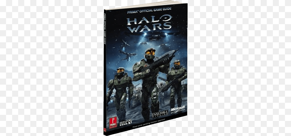 Halo Wars Guide Halo Wars Prima Official Game Guide Book, Gun, Weapon, Adult, Male Png