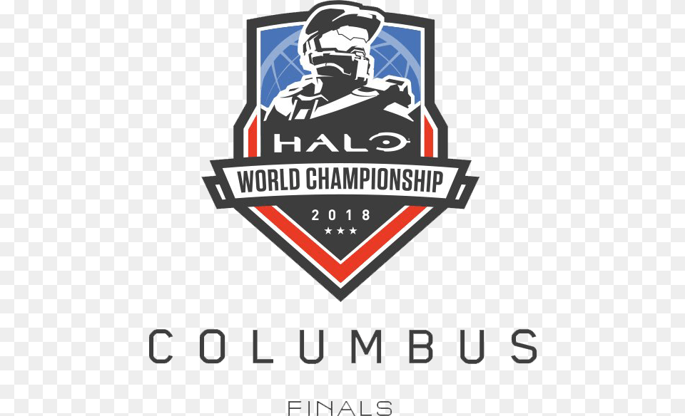 Halo World Championship 2018 Mexico, Logo, Badge, Symbol, Adult Png Image