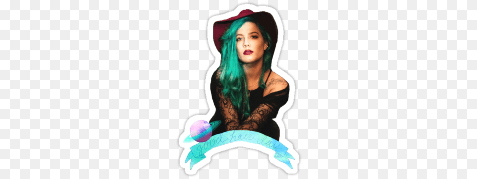 Halsey American Arts And Music Badlands En Ghost, Person, Face, Portrait, Head Free Png