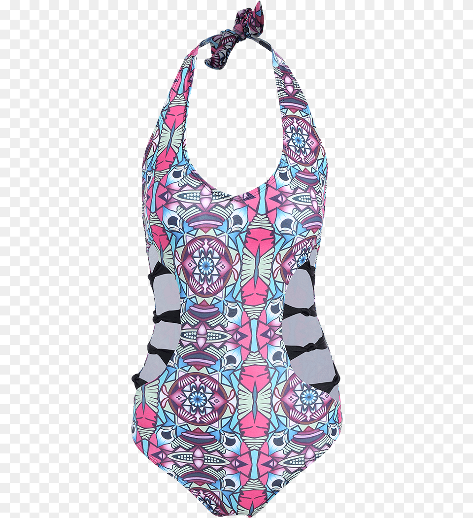 Halter Recortable Modelado Del Traje De, Clothing, Swimwear, Adult, Female Free Png Download