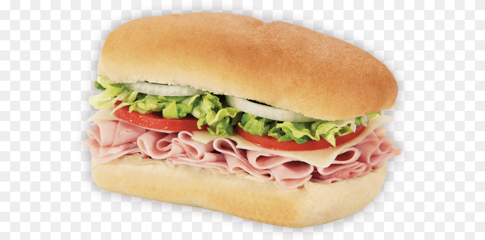 Ham Amp Cheese Ham And Cheese Sub Sandwich, Burger, Food, Meat, Pork Free Png