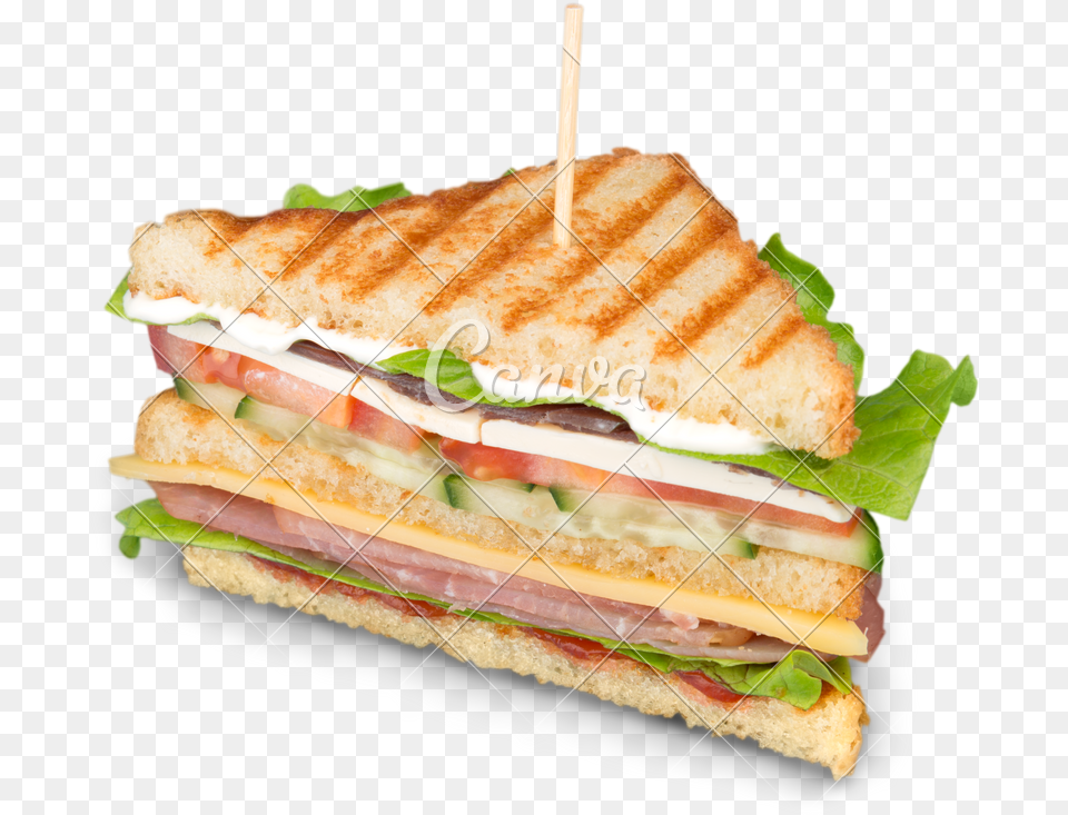 Ham And Cheese Sandwich, Food, Lunch, Meal, Burger Free Png