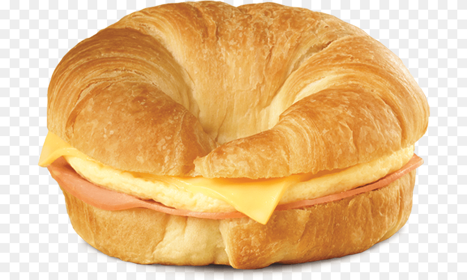 Ham Egg And Cheese Croissant Thorntons French Toast Sandwich, Burger, Food, Bread Png