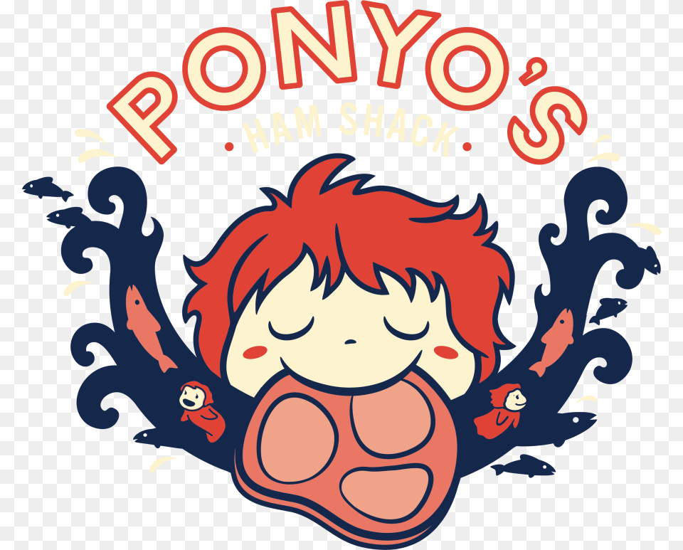 Ham Ponyo, Book, Comics, Publication, Baby Free Png