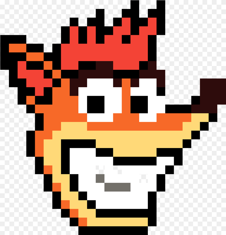 Hama Beads Crash Bandicoot, First Aid Free Png