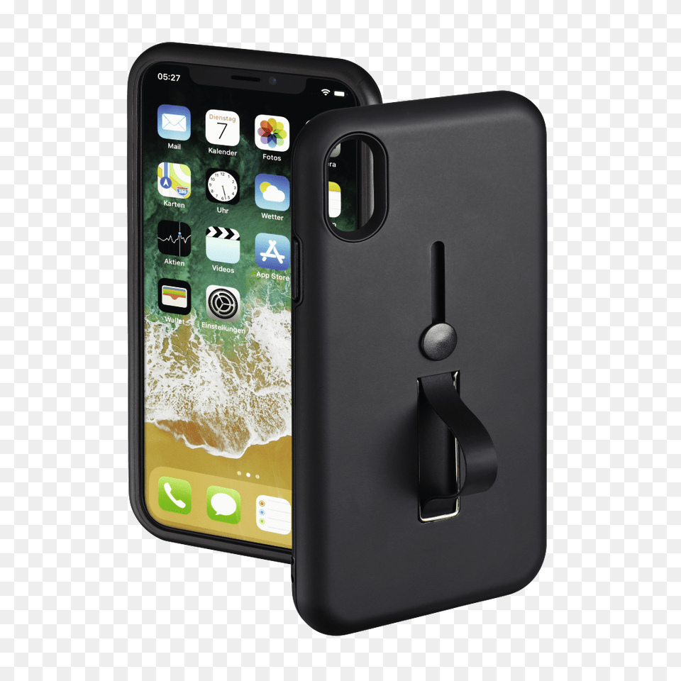 Hama Loop Cover For Apple Iphone X Black Hama De, Electronics, Mobile Phone, Phone Free Transparent Png