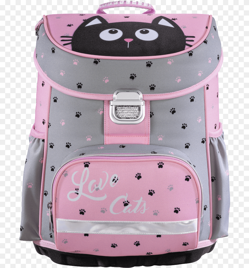 Hama Schoolbag Funny Cat Tornister Hama Funny Cat, Backpack, Bag, First Aid Png Image