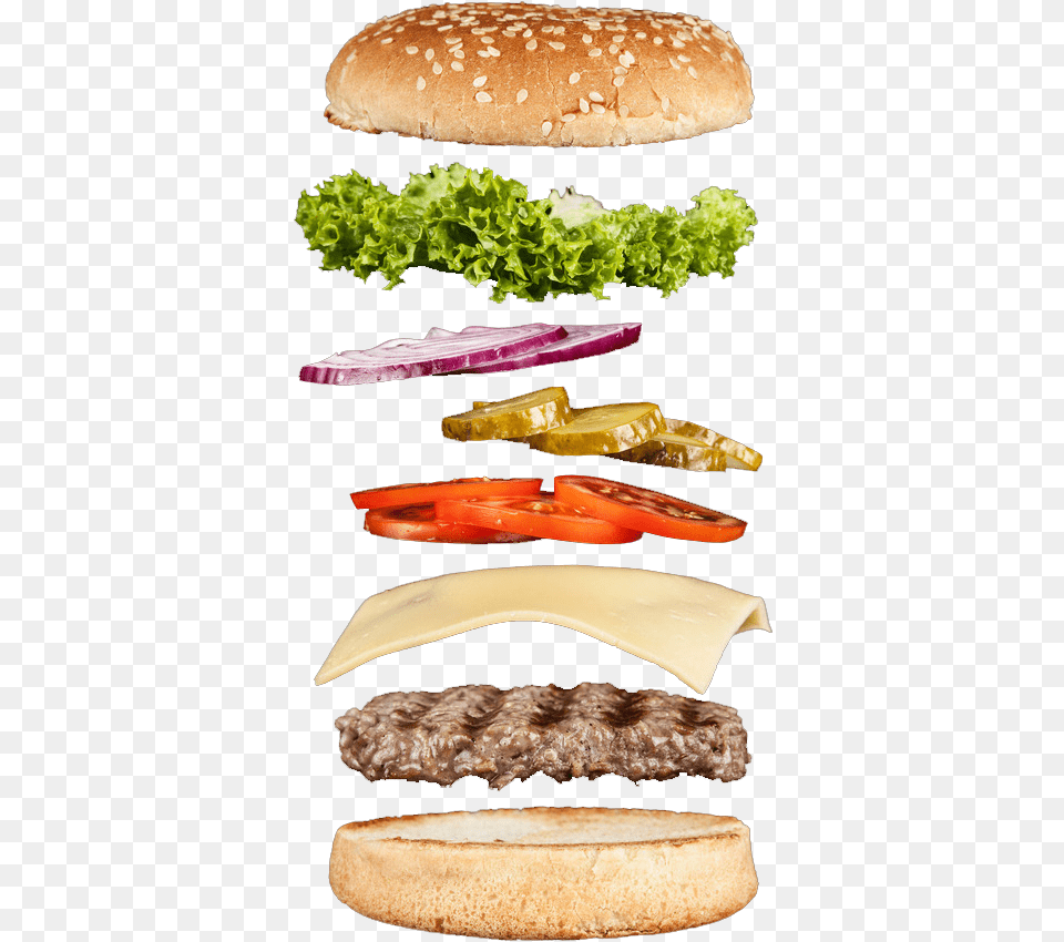 Hamburger, Burger, Food, Sandwich Png Image