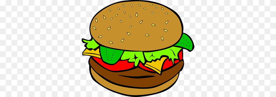 Hamburger Burger, Food, Astronomy, Moon Free Png