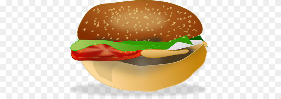 Hamburger Burger, Food, Clothing, Hardhat Png Image