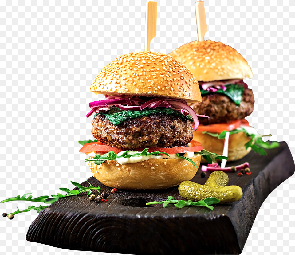 Hamburger, Burger, Food, Food Presentation Free Png