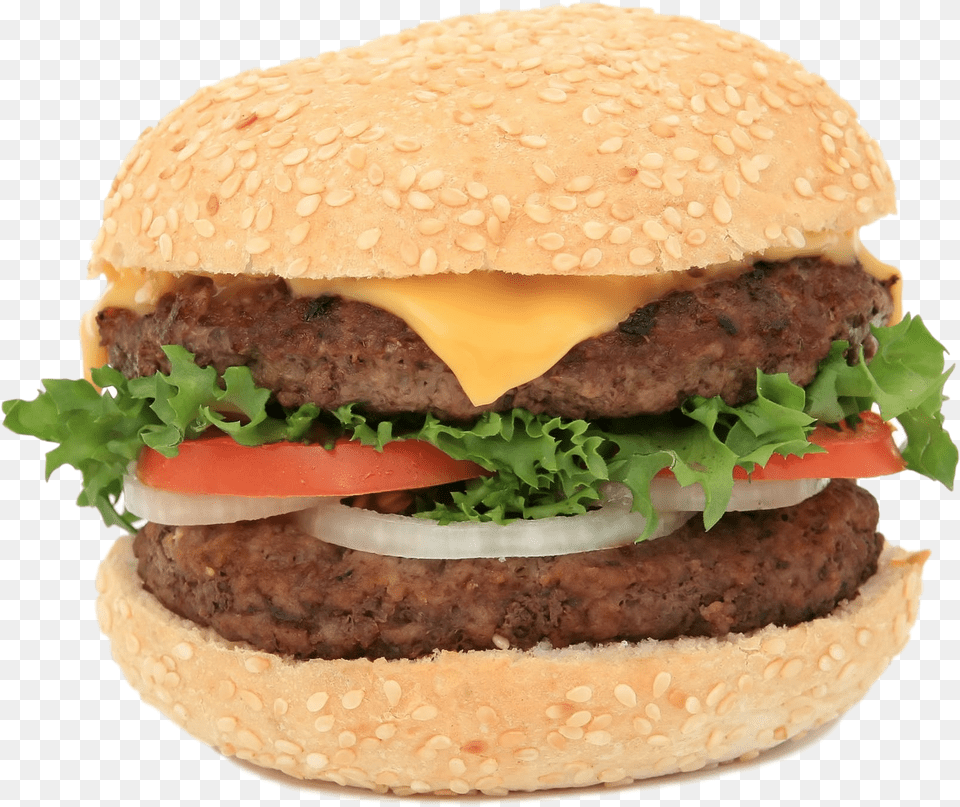 Hamburger Beef Meat Kebab Chicken Sandwich Beefburger In A Bun, Burger, Food Free Transparent Png