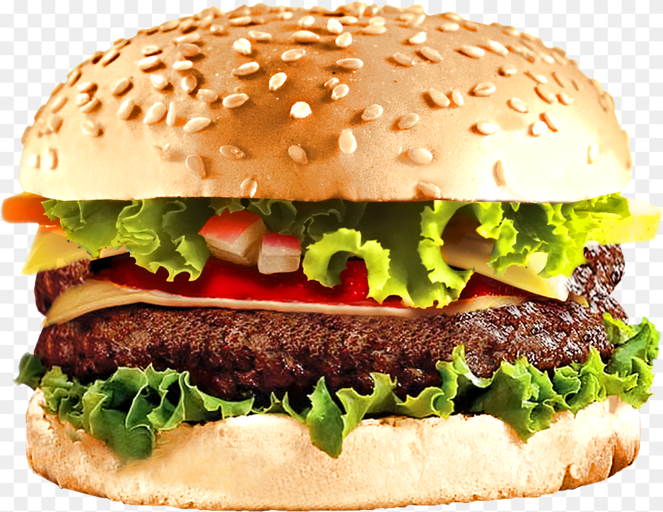Hamburger Burger Burger Hamburger, Food Free Transparent Png