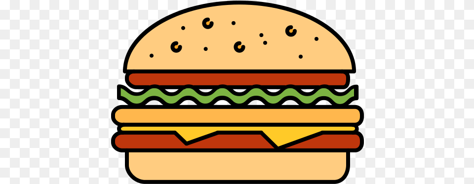 Hamburger Burger Icon Hamburger, Food Free Png Download