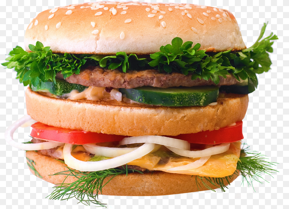 Hamburger Burger King Chicken Burger, Food Png Image