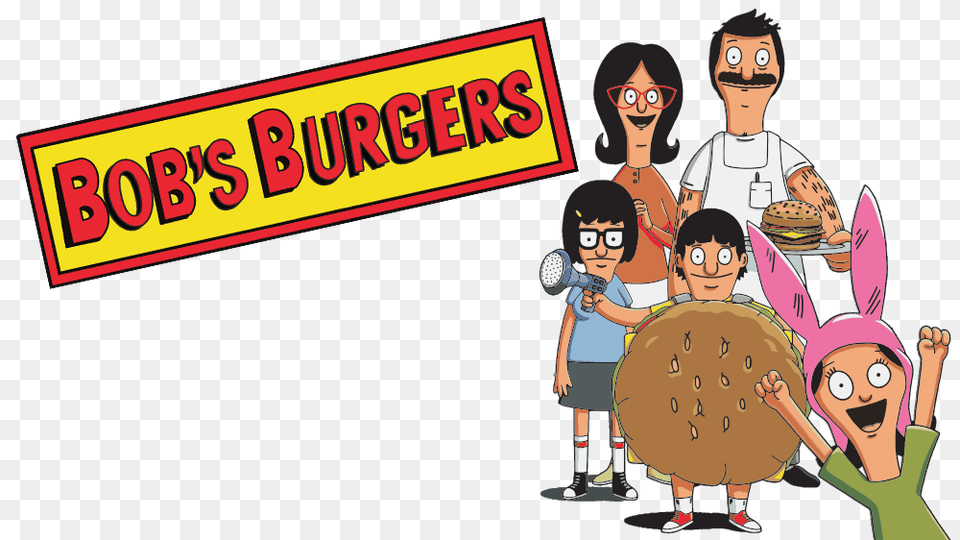 Hamburger Cartoon Burger Clipart Image, Publication, Book, Comics, Boy Free Png Download