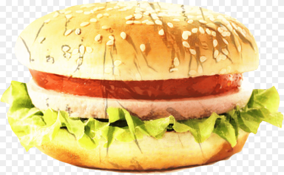 Hamburger Cheeseburger Bun Food Sandwich Hamburger, Burger Free Png