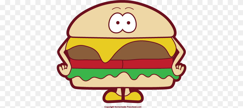 Hamburger Clip Art Black And White, Burger, Food, Device, Grass Png Image