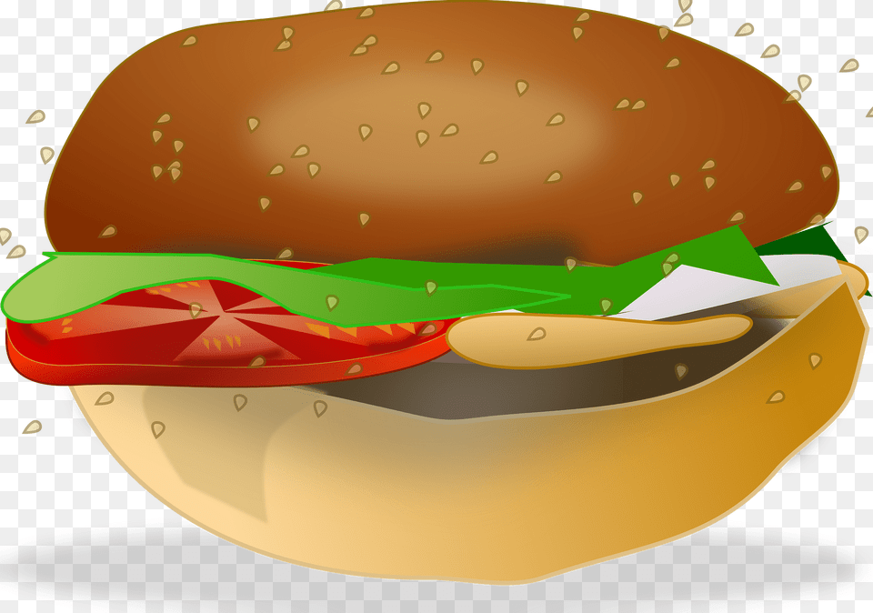 Hamburger Clipart, Burger, Food Png