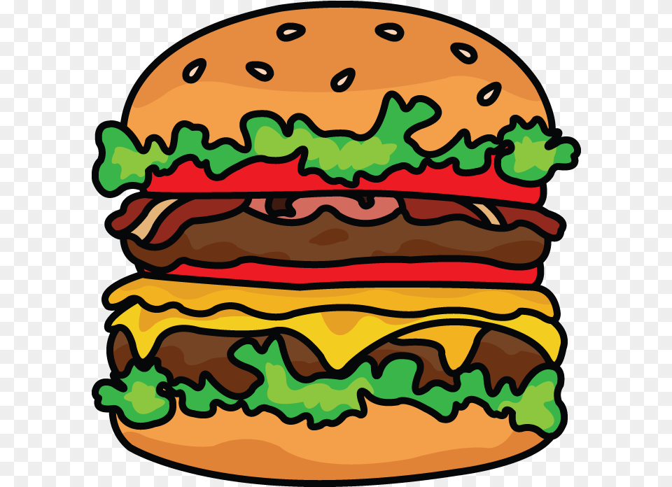 Hamburger Clipart Jpeg Burger Clipart, Food Png Image