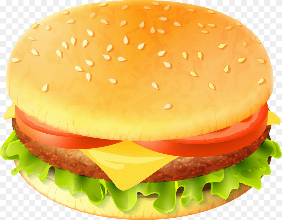 Hamburger Clipart Transparent Food Burger Clipart, Symbol Png
