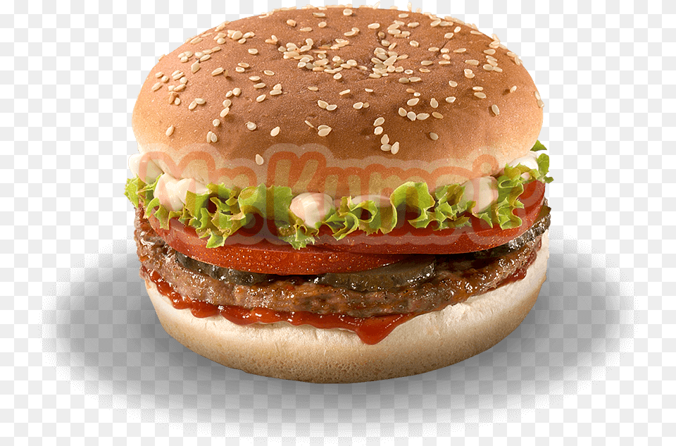 Hamburger Double Grilled Chicken Burger, Food Free Transparent Png