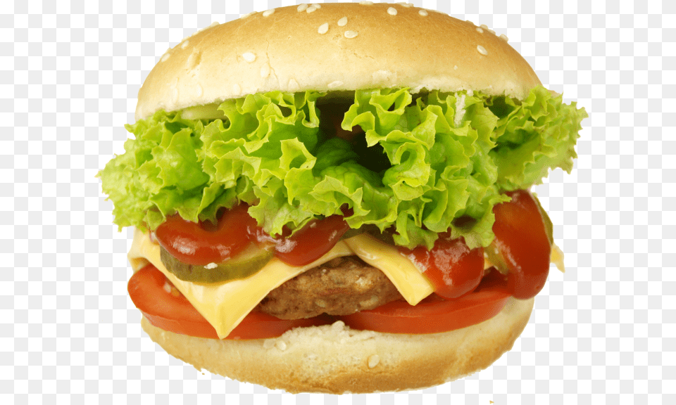 Hamburger Burger, Food Free Png Download