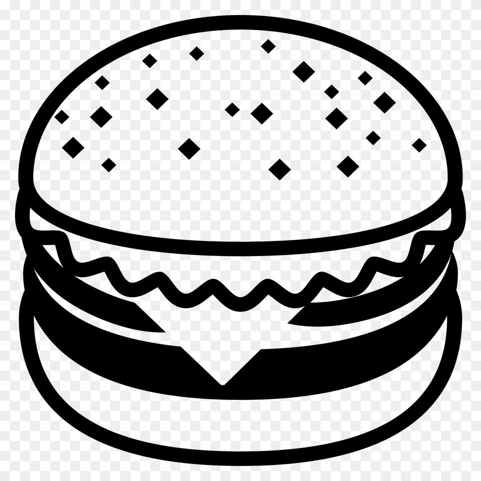 Hamburger Emoji Clipart, Burger, Food Free Png