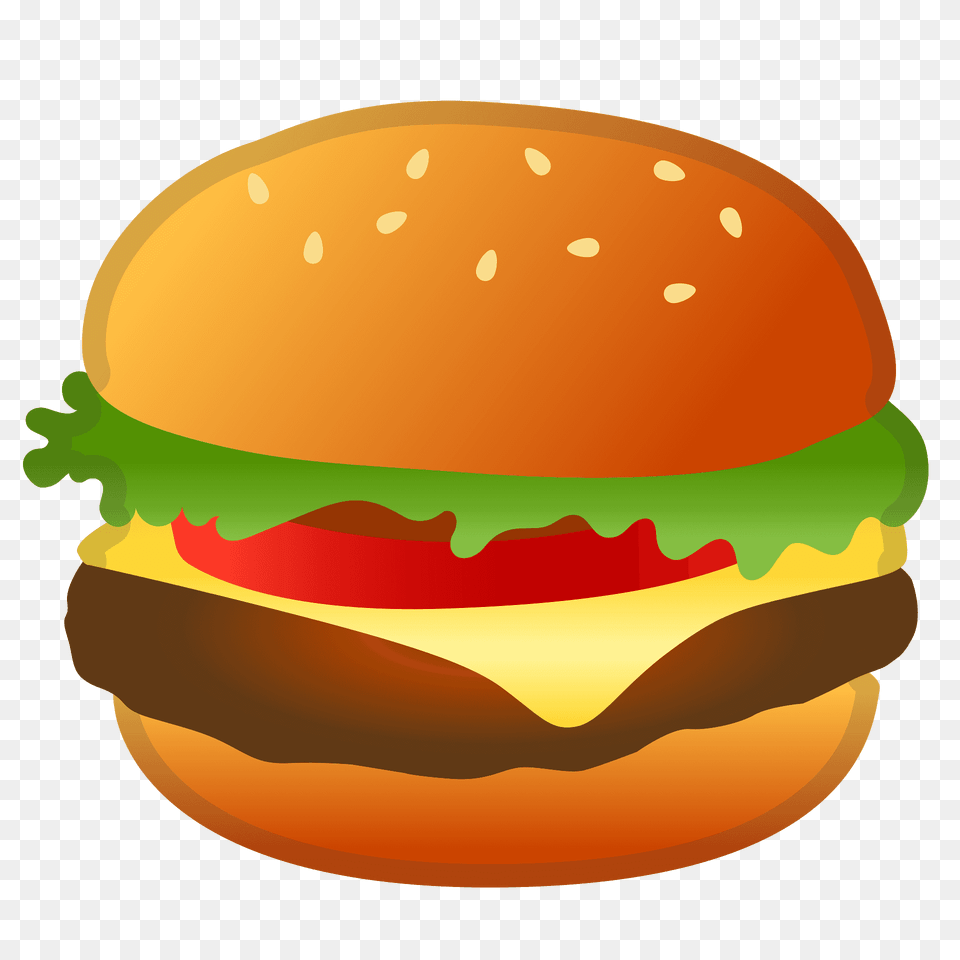 Hamburger Emoji Clipart, Burger, Food Png Image