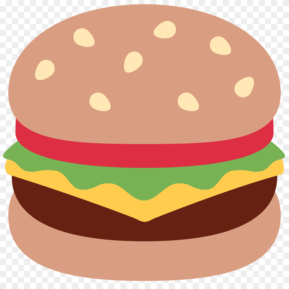 Hamburger Emoji Clipart, Burger, Food Free Png