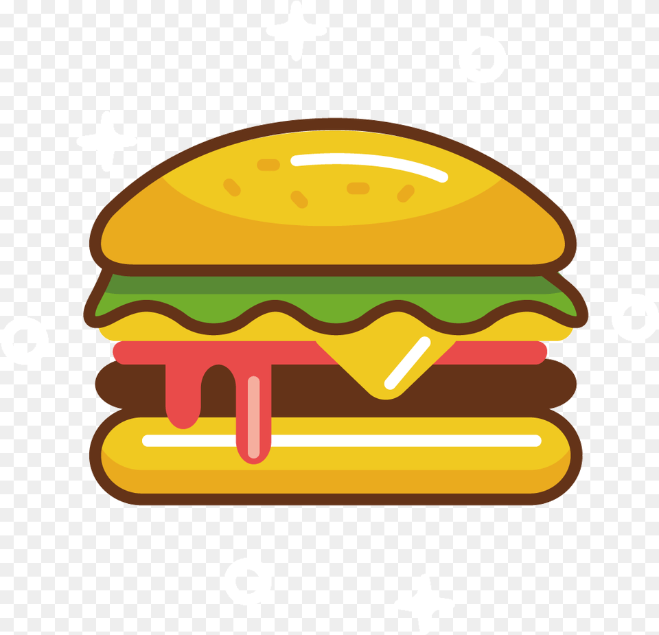 Hamburger Fast Cheeseburger Clip Clipart Burger, Food, Dynamite, Weapon Png