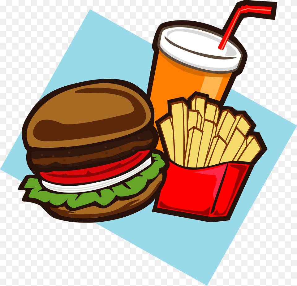Hamburger French Fries Clipart, Burger, Food, Dynamite, Weapon Png