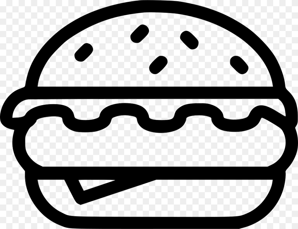 Hamburger Hamburger Icon, Stencil, Food, Device, Grass Png Image