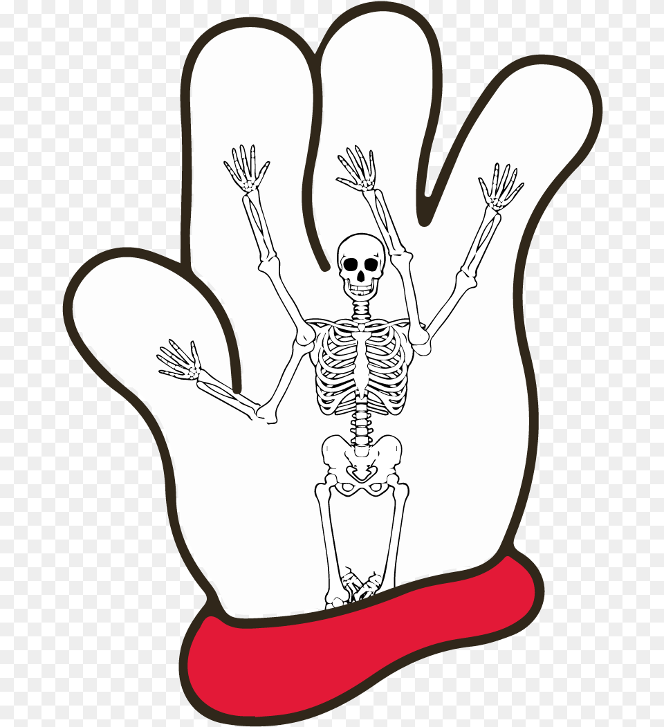 Hamburger Helper Glove Skeleton, Face, Head, Person, Baby Free Png Download