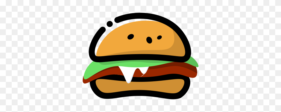 Hamburger Line List Icon With And Vector Format For, Burger, Food, Clothing, Hardhat Png Image